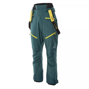 Pantalones de esquí para hombre Elbrus Svean - resistentes al agua, transpirables y reflectantes - verde