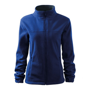 Malfini Women's Fleece Jacket - Anti-Pilling, Insulating, Adjustable Hem, Zip Pockets - Blue