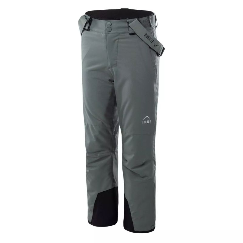 Elbrus Balmani Jr Ski Pants for Boys - Waterproof, Breathable, and Durable - Green - Perfect for Winter Adventures