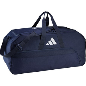 Adidas TIRO Duffel Bag L - Large Navy Sports Duffel with Multiple Compartments