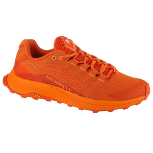 Merrell Moab Flight M Zapatillas Trail Running Hombre Naranja, Plantilla Acolchada, Suela Antideslizante