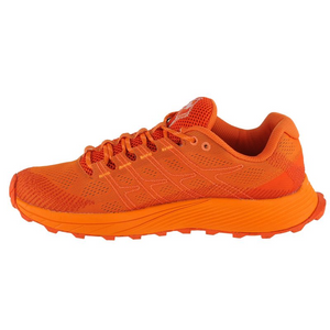 Merrell Moab Flight M Zapatillas Trail Running Hombre Naranja, Plantilla Acolchada, Suela Antideslizante