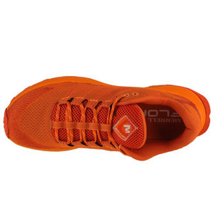 Merrell Moab Flight M Zapatillas Trail Running Hombre Naranja, Plantilla Acolchada, Suela Antideslizante