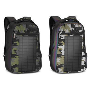 Spokey City Solar Backpack - 30L, USB Charging, Reflective Elements