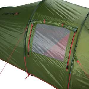 High Peak Falcon 3-Person Waterproof Camping Tent - Durable and Comfortable, Olive Red