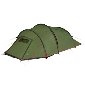 High Peak Falcon 3-Person Waterproof Camping Tent - Durable and Comfortable, Olive Red