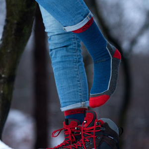 Alpinus Avrill FI18436 Trekking Socks - Merino Wool, Moisture-Wicking, Comfort Fit for Hiking