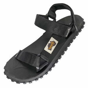 Sandalias Gumbies Scrambler - Calzado Ecológico, Duradero y Cómodo para Todo Terreno en Negro