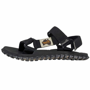 Sandalias Gumbies Scrambler - Calzado Ecológico, Duradero y Cómodo para Todo Terreno en Negro