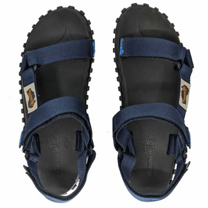 Gumbies Scrambler Sandal - Eco-Friendly Recycled Rubber & PET - Navy Blue Hiking Sandals for Any Terrain