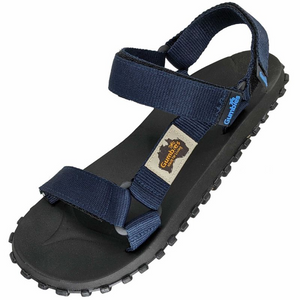 Gumbies Scrambler Sandal - Eco-Friendly Recycled Rubber & PET - Navy Blue Hiking Sandals for Any Terrain