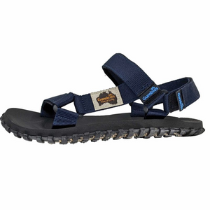 Gumbies Scrambler Sandal - Eco-Friendly Recycled Rubber & PET - Navy Blue Hiking Sandals for Any Terrain