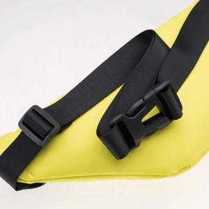 Iguana Kiky Waist Bag - Yellow, Adjustable Strap, Multiple Compartments for Everyday Use