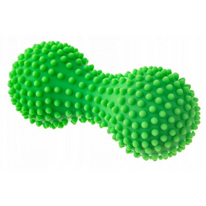 Tullo Duoball Roller for Massage & Rehabilitation – 15.5 cm, Green – Ideal for Yoga, Fitness, and Sensory Therapy