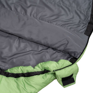 Saco de dormir Alpinus Ultralight 850 AC18638 - Verde, ligero, forma anatómica