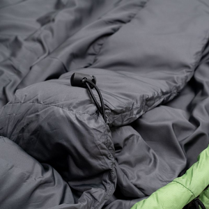 Alpinus Ultralight 850 AC18638 Sleeping Bag - Green, Lightweight, Anatomical Shape