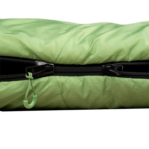 Saco de dormir Alpinus Ultralight 850 AC18638 - Verde, ligero, forma anatómica