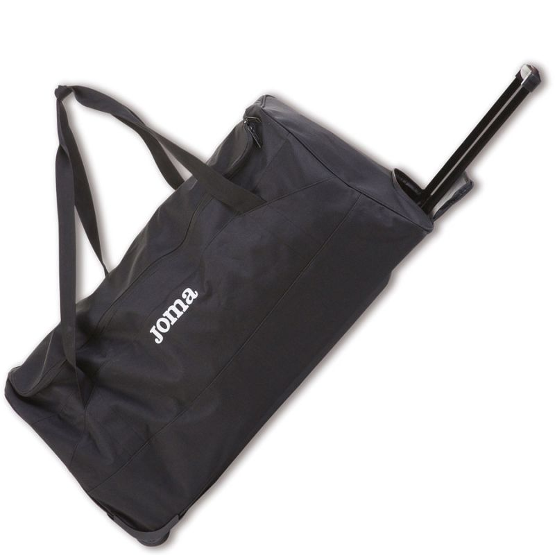 Joma High Quality Black Trolley Bag on Wheels - Perfect for Travel and Training