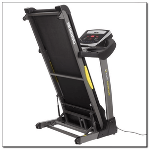 BE8510-i HMS Premium Electric Treadmill with Interactive Fitness App, Audio Input, and Automatic Incline Adjustment