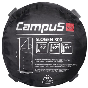 Shop the Campus Slogen 300 Right Sleeping Bag - Best Price Guaranteed