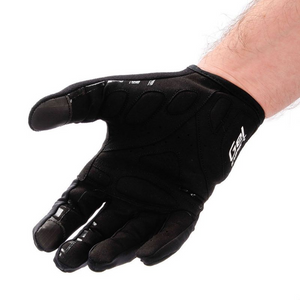 Meteor Full FX10 Bicycle Gloves - Premium Gel Cycling Gloves with Touchscreen Compatibility & Softshell Protection