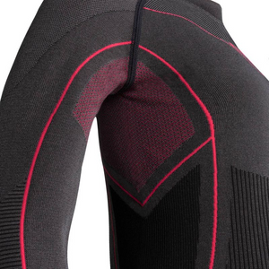 Women's Thermoactive Underwear Set - Alpinus Tactical Mora - Graphite-Pink | Ideal for Outdoor Sports