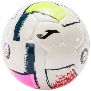 Joma Dali II Football - Durable, Vibrant Soccer Ball Perfect for Grass Surfaces