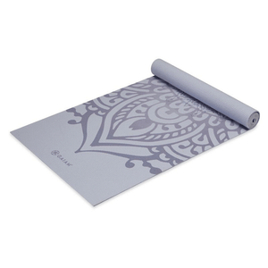 Gaiam Wild Lilac Sundial 5mm Yoga Mat - Eco-Friendly, Durable, and Double-Sided Performance Mat