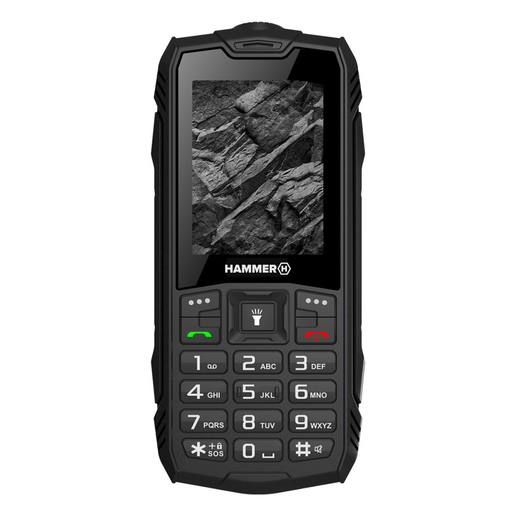 myPhone HAMMER Rock Dual-Sim mobiltelefon fekete (5902983617747)-0