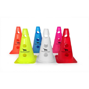 Yakima Sport Training Cones with Holes - 23 cm Purple - Enhance Your Football Skills