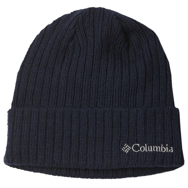 Columbia unisex watch cap in Grant Blue, warm and soft knit winter hat for outdoor adventures and sports.