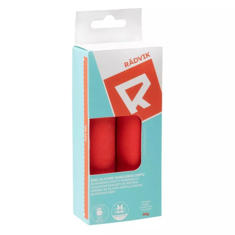 Radvik Hint Silicone Bicycle Grips - Ultimate Comfort, Control & Safety