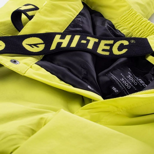 Hi-te Darin Jr Ski Pants - Waterproof, Insulated, Breathable Yellow Ski Pants for Kids