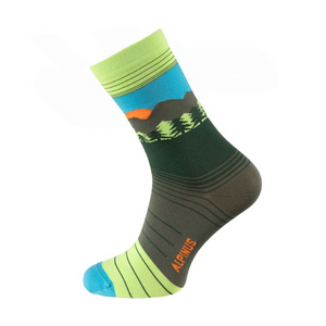 Alpinus Lavaredo Socks Green | High-Quality Outdoor Socks