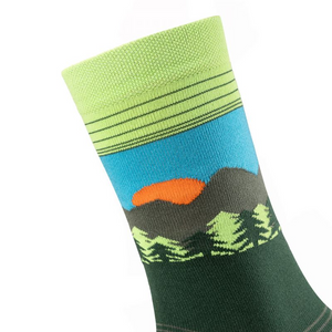 Alpinus Lavaredo Socks Green | High-Quality Outdoor Socks