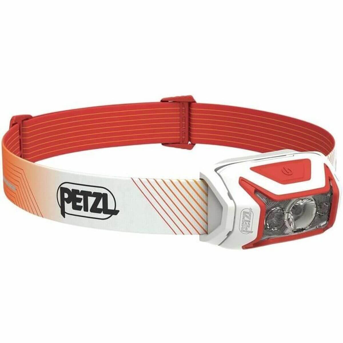 LED Head Torch Petzl E065AA03 Red, perfect for outdoor adventures and camping, available at revlando.com.
