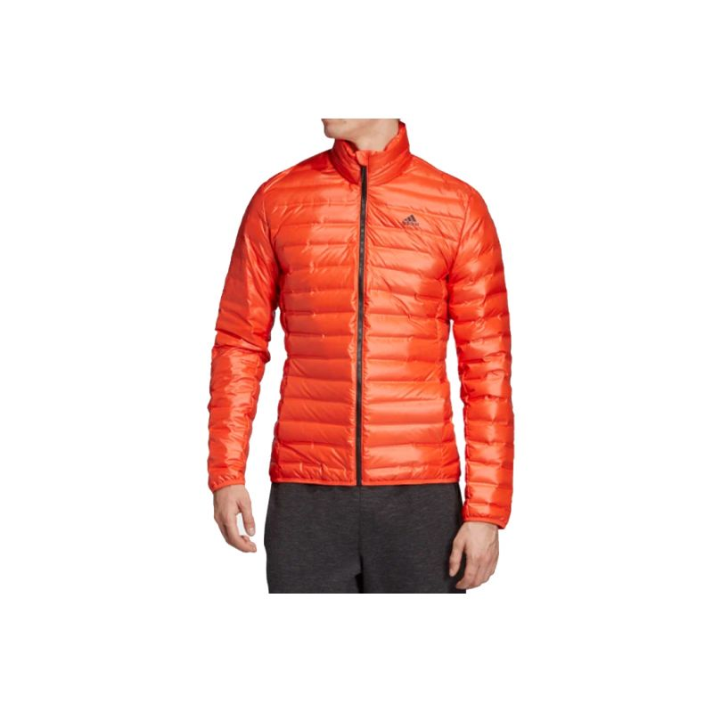 Adidas Varilite Jacket M DZ1392 - Lightweight & Versatile Orange Hiking and Casual Jacket