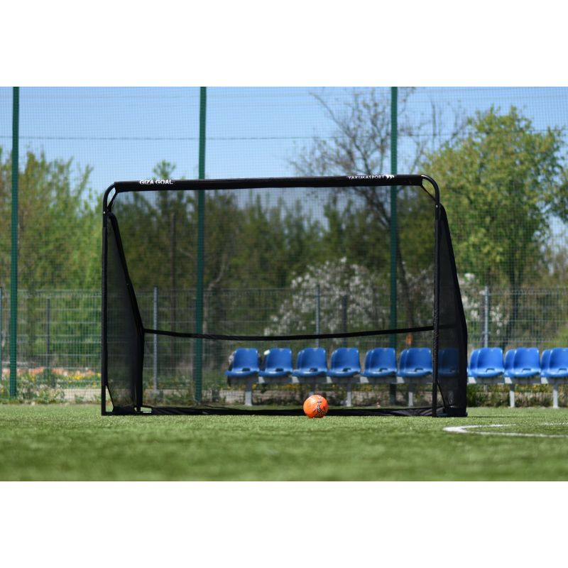 Yakima Sport Giza 100749 Goal Net - Durable 300x200 cm Black Mesh for Optimal Soccer Training