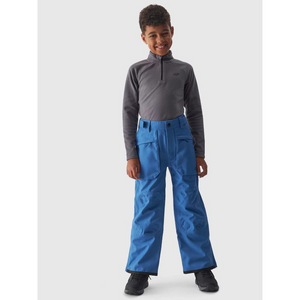 4F Jr Ski Pants - Waterproof NeoDry 8000 Youth Ski Pant with Adjustable Fit and Breathability