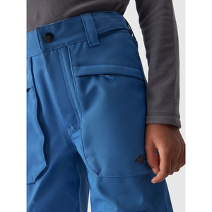 Pantalones de esquí 4F Jr - Pantalón de esquí juvenil NeoDry 8000 impermeable con ajuste ajustable y transpirabilidad