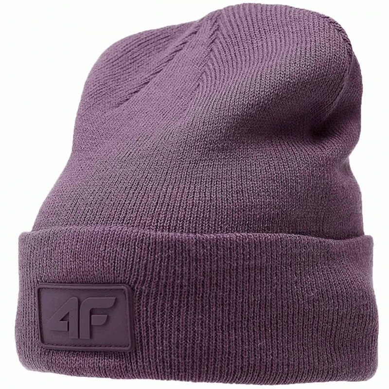 4F U319 Dark Purple Cap - Warm, Stylish & Comfortable