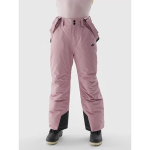 4F Jr Kids Ski Pants with Suspenders & NeoDry Membrane - Waterproof & Insulated