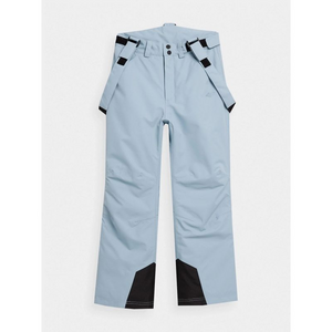 Pantalones de esquí 4F Jr con tirantes - Membrana NeoDry impermeable y transpirable - Ropa de invierno para niños