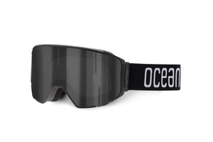 OCEAN GLASSES Denali YH6301.0 black full-rimmed warp acetate sunglasses for unisex, ideal for outdoor sports and adventures.