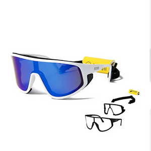 OCEAN GLASSES waterKILLY 39000.18 - Elegantes gafas de sol negras con montura deforme y montura completa