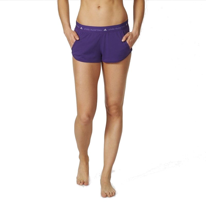 Adidas Stella McCartney Women's Shorts - Purple | Climachill Technology