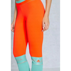 Adidas by Stella McCartney Women's Long Leggings - CLIMALITE Fabric & Mesh Panels, Perfect for Sport & Everyday