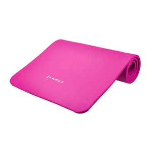 Durable and Stylish Yoga Mat HMS YM04 Pink - 15mm Thickness for Superior Comfort & Stability