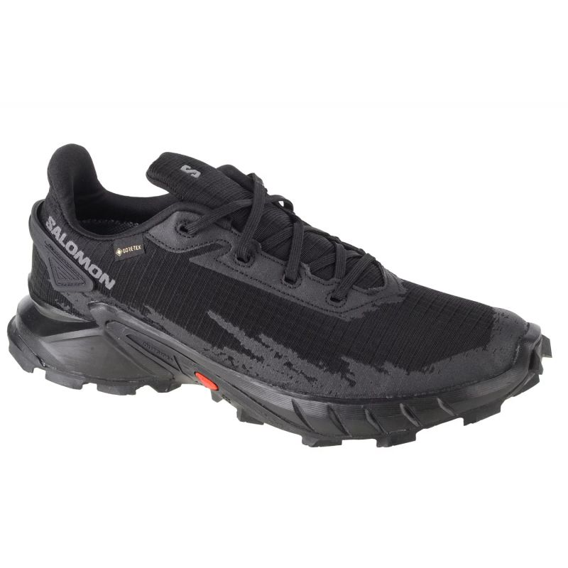 Salomon Alphacross 4 GTX M 470640 Running Shoes - Men's Trail Running Shoes for Tough Terrain, Waterproof Gore-Tex, Black
