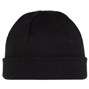 Buff Elro Knitted Hat Beanie - Warm & Stylish Winter Wear for Men and Women with PrimaLoft Technology in Black